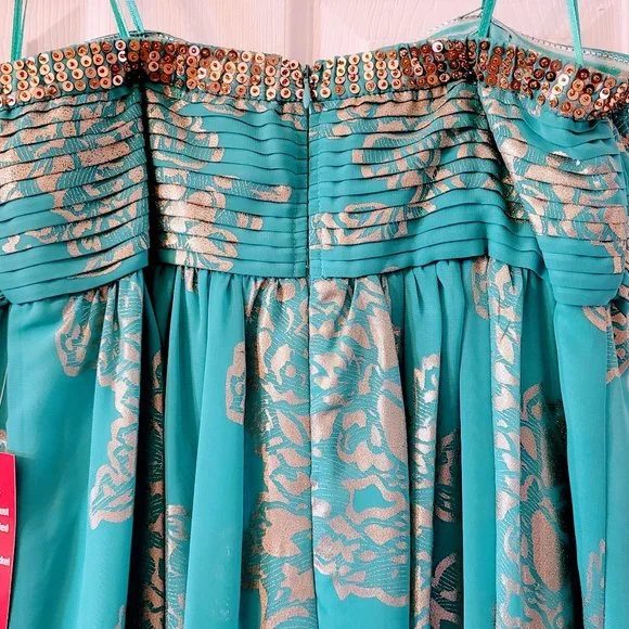 BNWT Strapless Floor Length Formal SO Lightweight & Gorgeous! (Straps included) - Picture 10 of 16